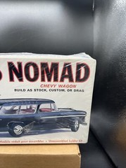 Factory Seal 1/25 Original 1955 Chevy NOMAD STATION WAGON 3 in 1 Build AMT T289