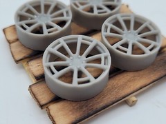 Mansory wheel CS.5, 19in for 1/24 and 1/25 (tires not included) ( set of 4)