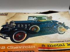 Vintage Gabriel/Hubley Industries 1932 Chevrolet Roadster Metal Kit #4862
