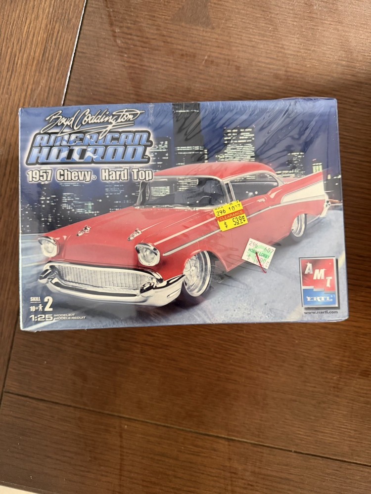 AMT ERTL Boyd Coddington American Hot Rod 1957 Chevy Hard Top Model Car Kit NEW