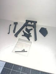 3D PRINTED 426 HEMI PRO STOCK ENGINE WITH ENGINE STAND MODEL KIT *MADE IN USA* !