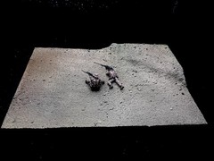 1/35 Scale Military Diorama Base Terrain Display Model Soldiers Figures Diecast
