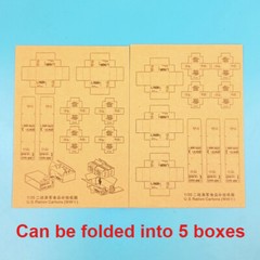 1/64 Diorama Military Scene Armored Vehicle Accessories Food Supply Box Model