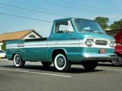 1961 CORVAIR RAMPSIDE PICKUP — RESIN CURBSIDE KIT — 1/25 scale