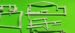 29 Ford Model A Pickup 1/25 Frame Chrome Rear End Axle Suspension 1929 Revell