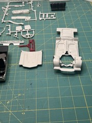 AMT Ertl 1970 Chevrolet Chevelle SS 454 Model Kit 1/25 Scale Partially Assembled