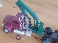 1:24 1:25 Log Loader For Logging Truck Peterbilt Kenworth Mack freightliner