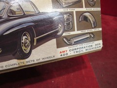 AMT MERCEDES BENZ 300SL GULL WING COUPE ORIGINAL 1965 ISSUE 1/25
