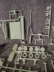 Lot of Model Car Part Trees and Other Parts 1/25