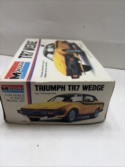 Triumph TR7 Wedge in 1/24 scale by Monogram from 1977 New Open Box
