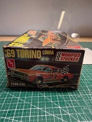 AMT Original Rare Pro-Built ’69 Torino Cobra Modified Stocker Model Kit