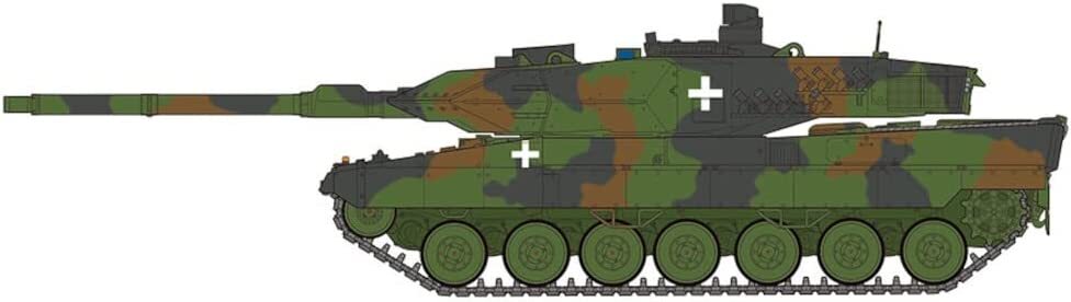 1:35 Ukraine Leopard 2 A6 Tank Tamiya Plastic Model Kit 25207