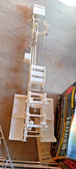 AMT Plated Tanker 1/25 scale for parts only not complete sold as parts only