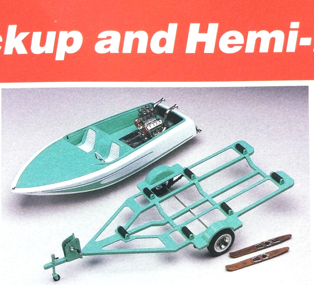 Revell 1/25 1965 Chevy Stepside Pickup Hemi Hydro Combo Vintage Model Kit Japan