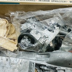 Vintage Hubley Classic Metal Kit 1930 Packard Roadster Unassembled & w/ Box