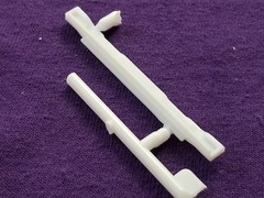 1991 Chevy S-10 Lowrider RADIATOR COWL PANEL from Revell 1:25 Model 91 Chevrolet