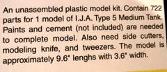 5 FREE CREW 1/35 Fine Molds IJA Medium Tank Type 5 Chi Ri w/ PE Parts # FM 28