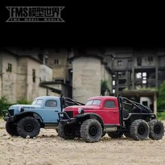 FMS 1/18 Atlas 6X6 Crawler RTR Waterproof Remote Control CarOff Road RC Blue