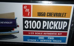 AMT 1076 1950 CHEVY 3100 UNION 76 PICKUP TRUCK 2N1 1/25 McM FS free shipping