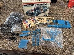 MPC PEPSI CHEVELLE ORIGINAL KIT! CIRCA 1977!! VMCP