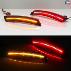 GTINTHEBOX Smoked Lens Led Side Marker Light Kit for 2007-2013/14 MINI Cooper