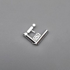 Monogram 1/24 58 Ford Thunderbird Parts Kit Bash Chrome Rear View Mirror