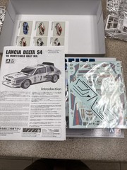 Aoshima/Beemax Lancia Delta S4 1986 Monte Carlo Rally 1/24 With Photo Etch Set