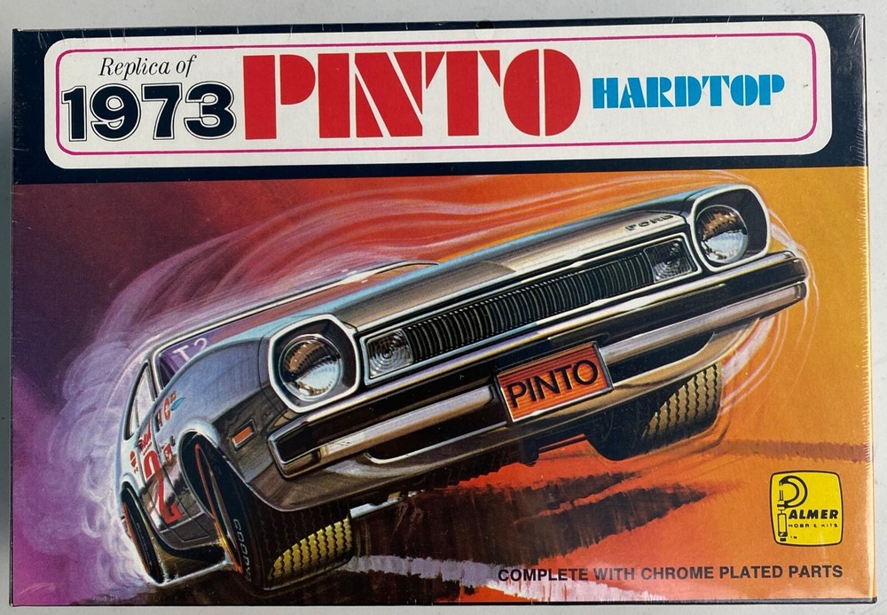 PALMER CIB 1973 FORD PINTO HARDTOP REPLICA MODEL KIT SEALED MUSCLE CAR RARE 