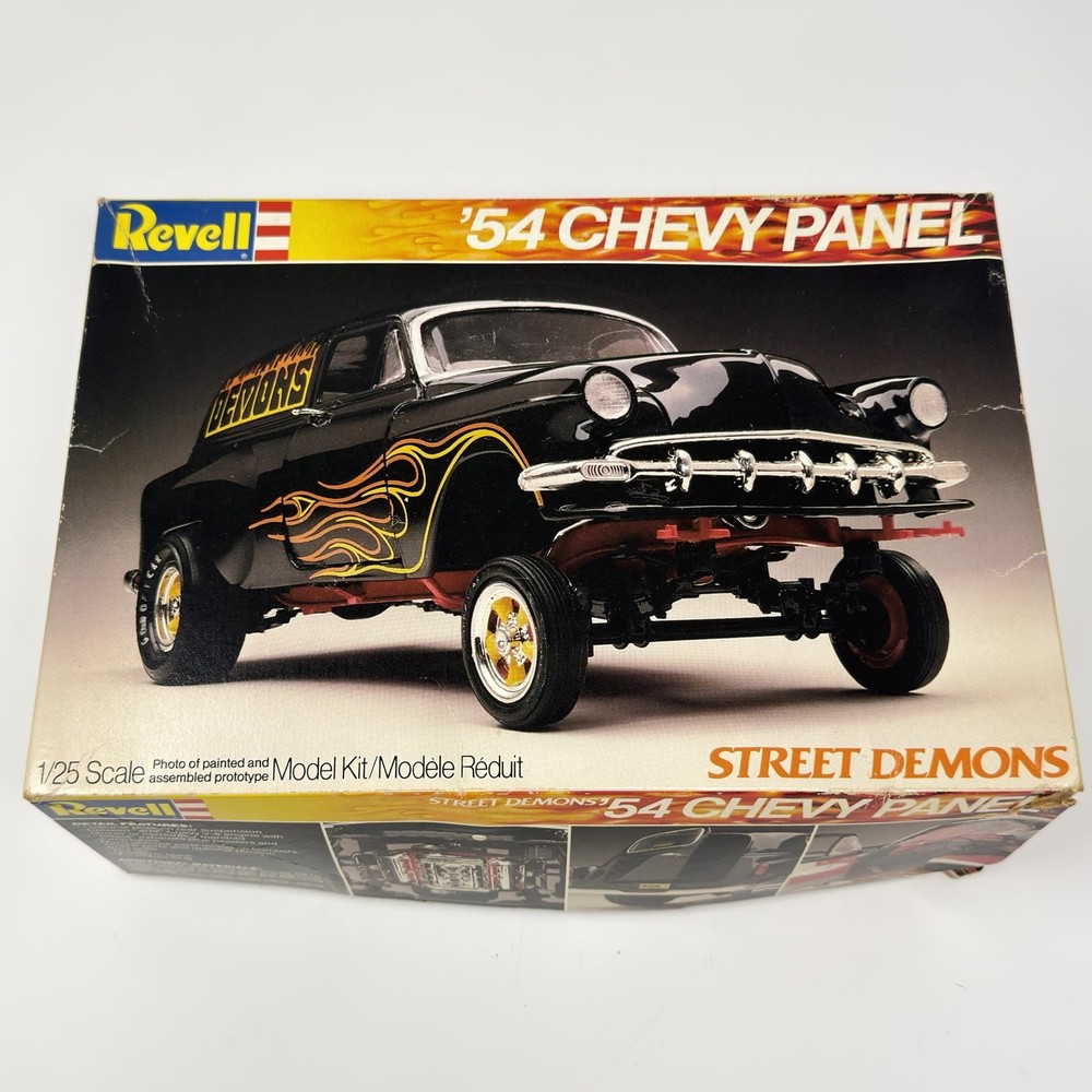 Revell 1/25 Street Demons 54 Chevy Panel Gasser Plastic Model Kit Unbuilt