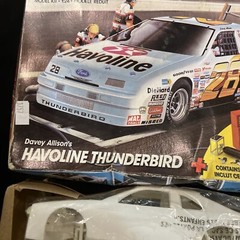 Monogram Stock Car + Davey Allison’s Havoline Thunderbird 1:24 Model As Pictures