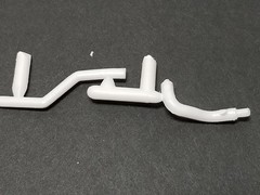 Peterbilt 359 RADIATOR HOSES from AMT 1:25 Model Kit #1477