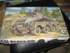 Sd.Kfz.231 Schwere Panzerspähwägen 8-Rad WWII German Armored Car-AFV Club-1/35