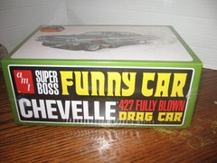 Amt 1302 1965 Chevy Chevelle Time Machine AWB 1:25 SCALE MODEL Kit