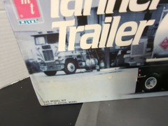 Amt Ertl Amoco Semi Truck Tanker Trailer 1:25 Scale Model Kit 6698 tractor
