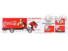 SKILL 3 MODEL KIT FORD C-600 TRUCK “HOLIDAY HAULER-COCA-COLA” 1/25 AMT AMT1459