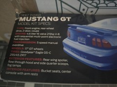 AMT 1997 Ford Mustang GT 50 Years 1/25 Scale Plastic Model By Round2 AMT864/12