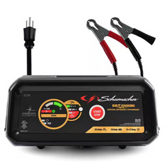 6A Car Battery Charger and Maintainer, 55A Engine Starter, 10A Boost, 6/12V for