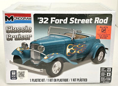 ’32 Ford Street Rod 1:24 Classic Cruiser Scale Monogram 0882 ,Model Kit,Level 4