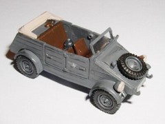MIB Fujimi 1/76 Kubelwagen and BMW R75 Motorcycle with sidecar
