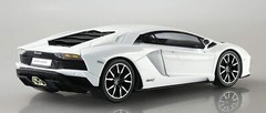 Aoshima 1/32 Snap Kit Lamborghini Aventador S Color Coded Pearl white / JP 7595