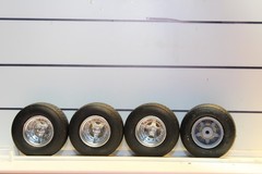 A-29 1/25 scale racing, model car kits, parts dirt track tires and wheels ,