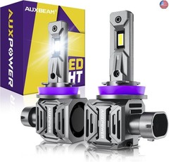 Auxbeam 2025 H 11 Fog Lights, 700% Brighter H 11 Off-Road Light