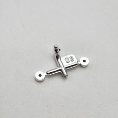 Moebius Models 1/25 1956 Chrysler 300B 1207 Parts Kit Bash Chrome Pieces #23