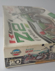 UNION KAWASAKI Z2 CUSTOM KZ1000 KZ 1000 VINTAGE MOTORCYCLE 1/15 MODEL KIT