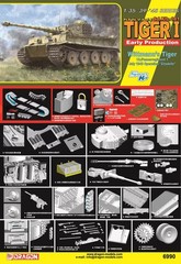 DRAGON 6990 1/35 1/35 Wittmann’s Tiger “Zitadelle” July 1943 Model Kit