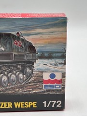 Vintage ESCI German Self-Propelled Howitzer Wespe 1/72 WWII Model Kit #8004