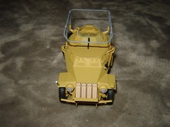 Built German Armored Vehicle 5-1/2 inches long Well Built & Painted Ex Cond