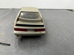 C6 MPC Ford Mustang SVO FOX BODY built Vintage Car model 1/25 McM.