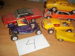 Model Car Junkyard/Parts Lot Salvage Built Plastic Models #4