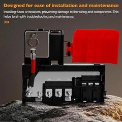 Battery Distribution Fuse Block – Compatible with 2014-2016 Chevy Silverado, GMC